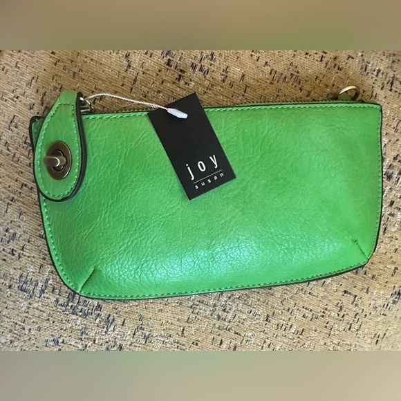Joy Susan three way mini cross body GREEN NWT - Picture 5 of 8